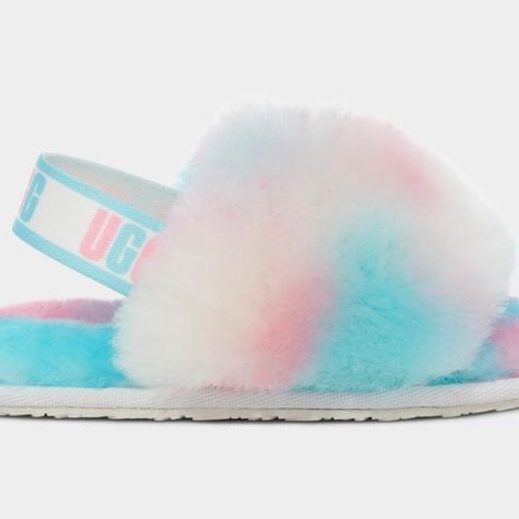 UGG Fluff Yeah Slide Slippers (Toddler) - Picture 3 of 11